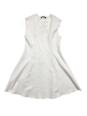 Zara Cream Crewneck Knit Top